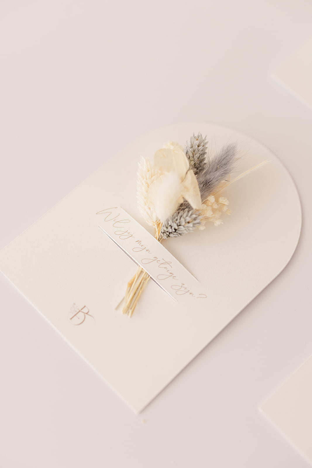 Geschenk | Bloemenkaart ‘’ Wil jij mijn getuige zijn? ‘’