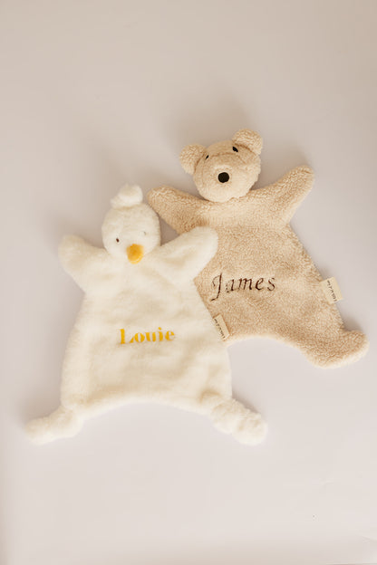 Borduren | Knuffeldoek " little goose "