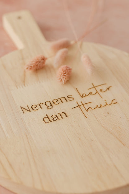 Moederdag | Borrelplank " nergens beter "