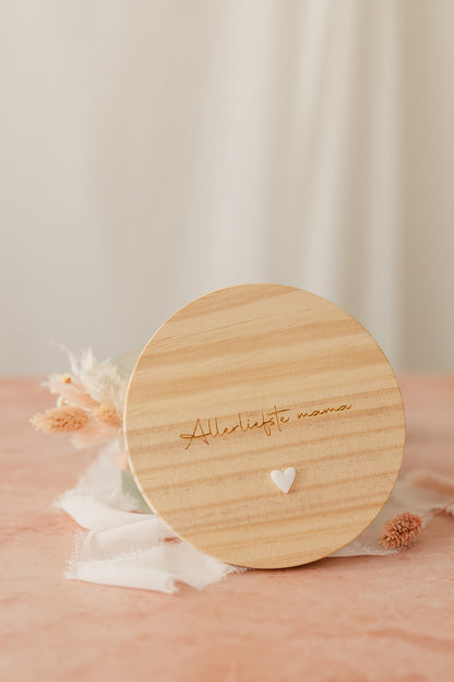 Moederdag | Geurkaars " Allerliefste mama"