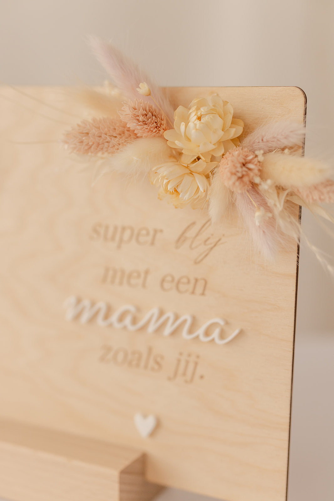 Geschenk | Fotobord " Super blij "