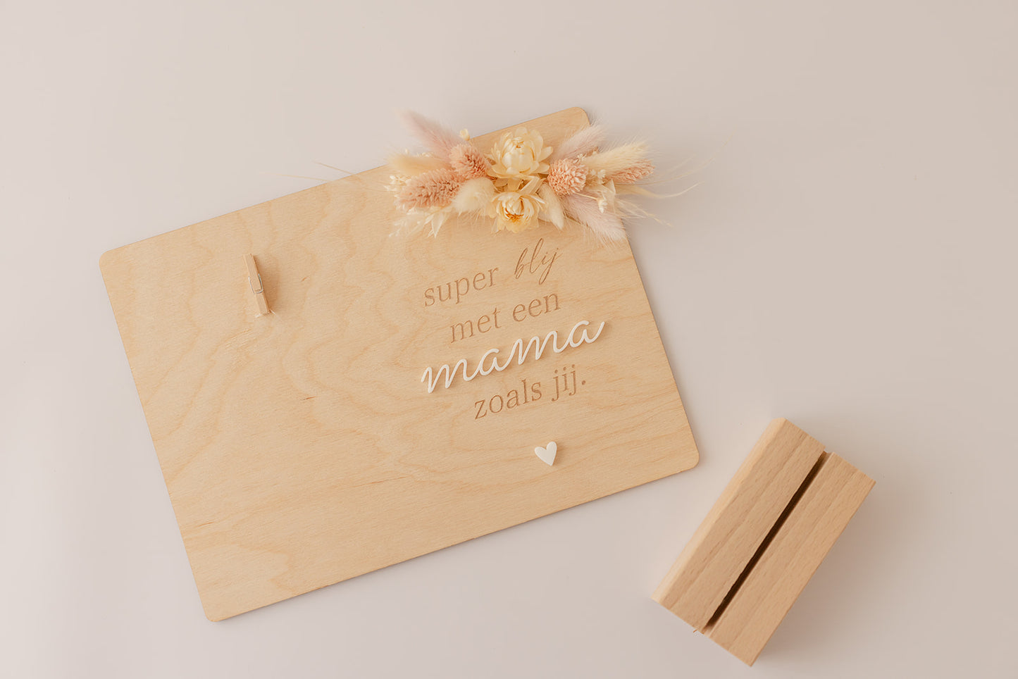 Geschenk | Fotobord " Super blij "