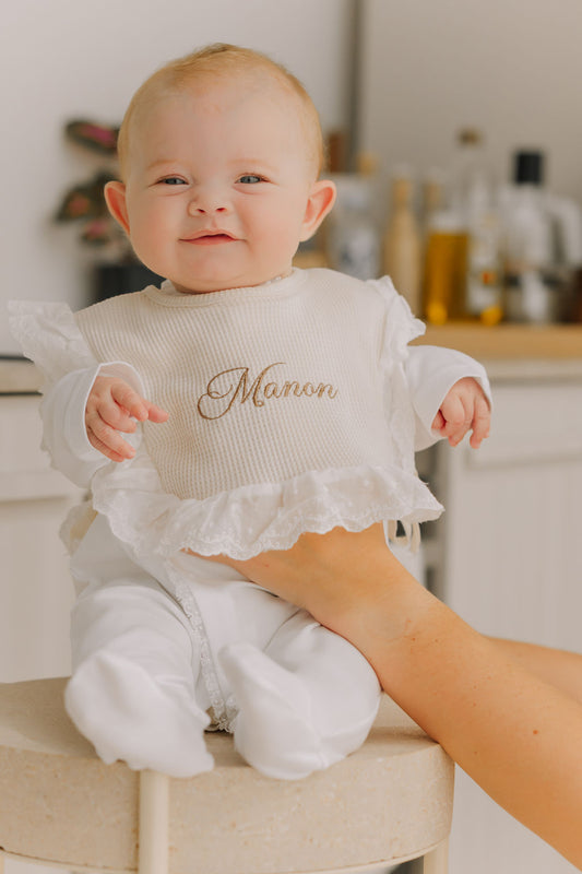 Borduren | Slabbetje Kamilla