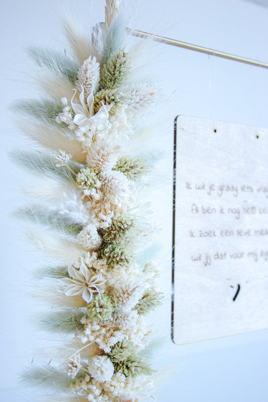 Bloemcreactie | " Al ben ik nog heel klein.."